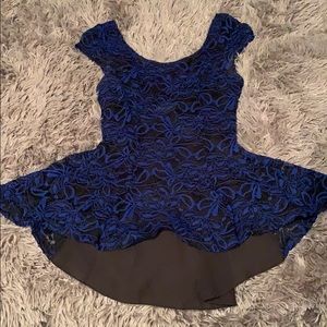 Lacie royal blue & black shirt